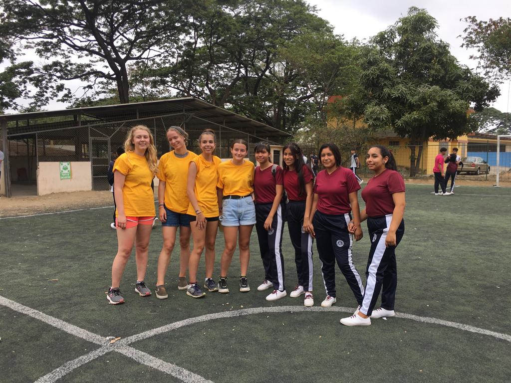 Visit of a class at the Jacques Rousseau school